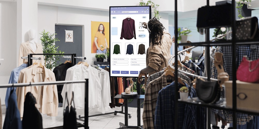 RAXBIT Digital Interactive Display -Retail Product Showcase
