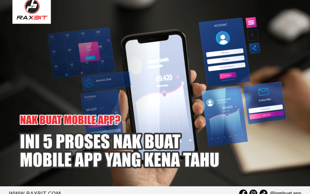 Nak Buat Mobile App? Ini 5 Proses Nak Buat Mobile App Yang Kena Tahu.