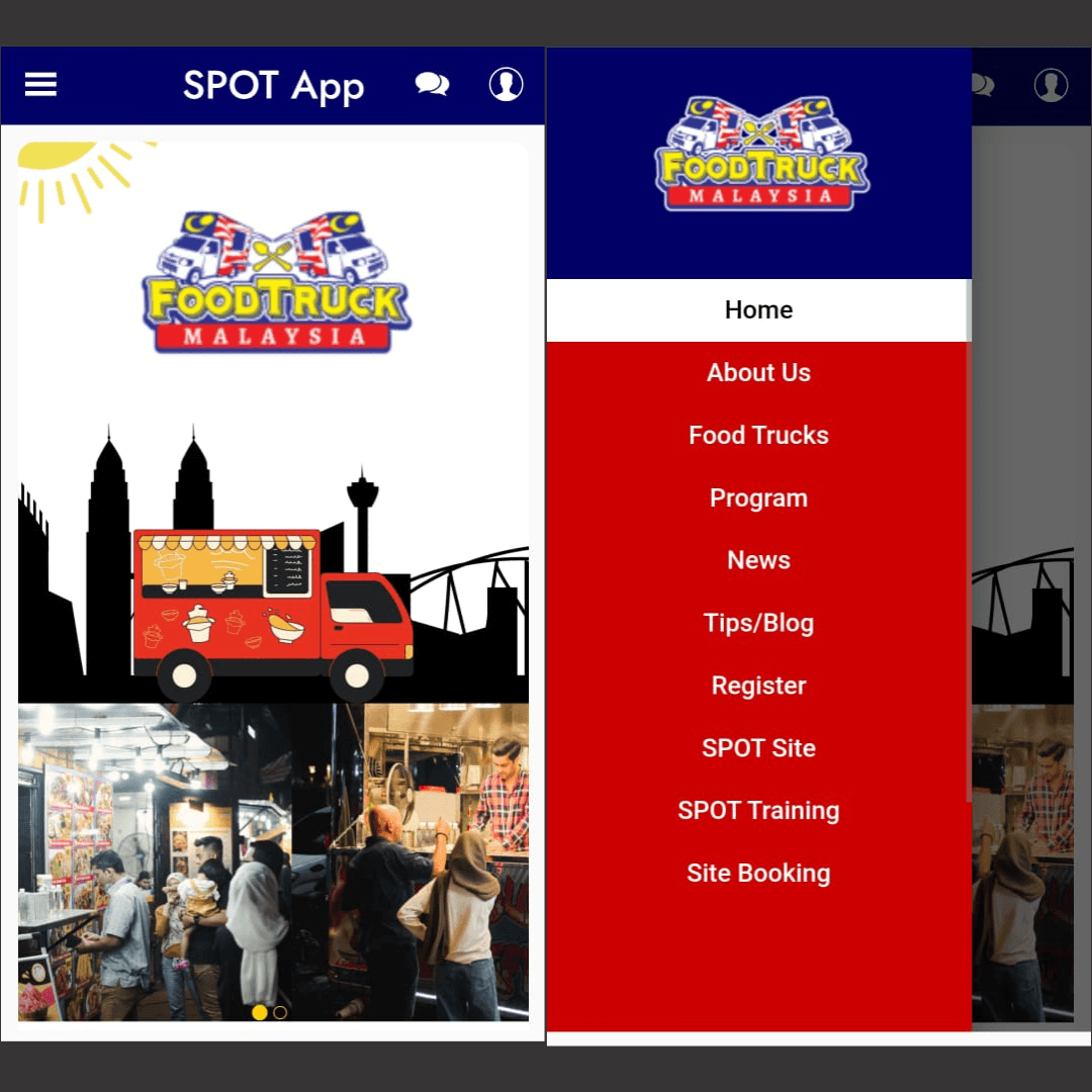 Food Truck Malaysia - diy app builder Raxbit (1)